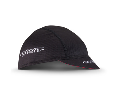 čepička WILIER AURORA, černo-červená UNI
