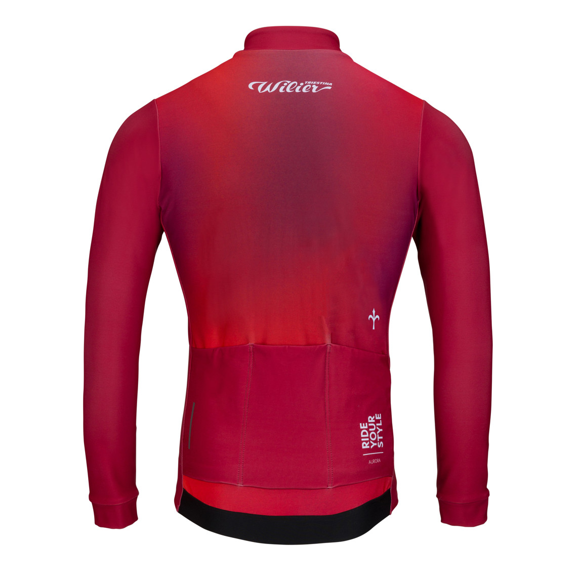 dres WILIER AURORA dlouhý rukáv, červený XXL