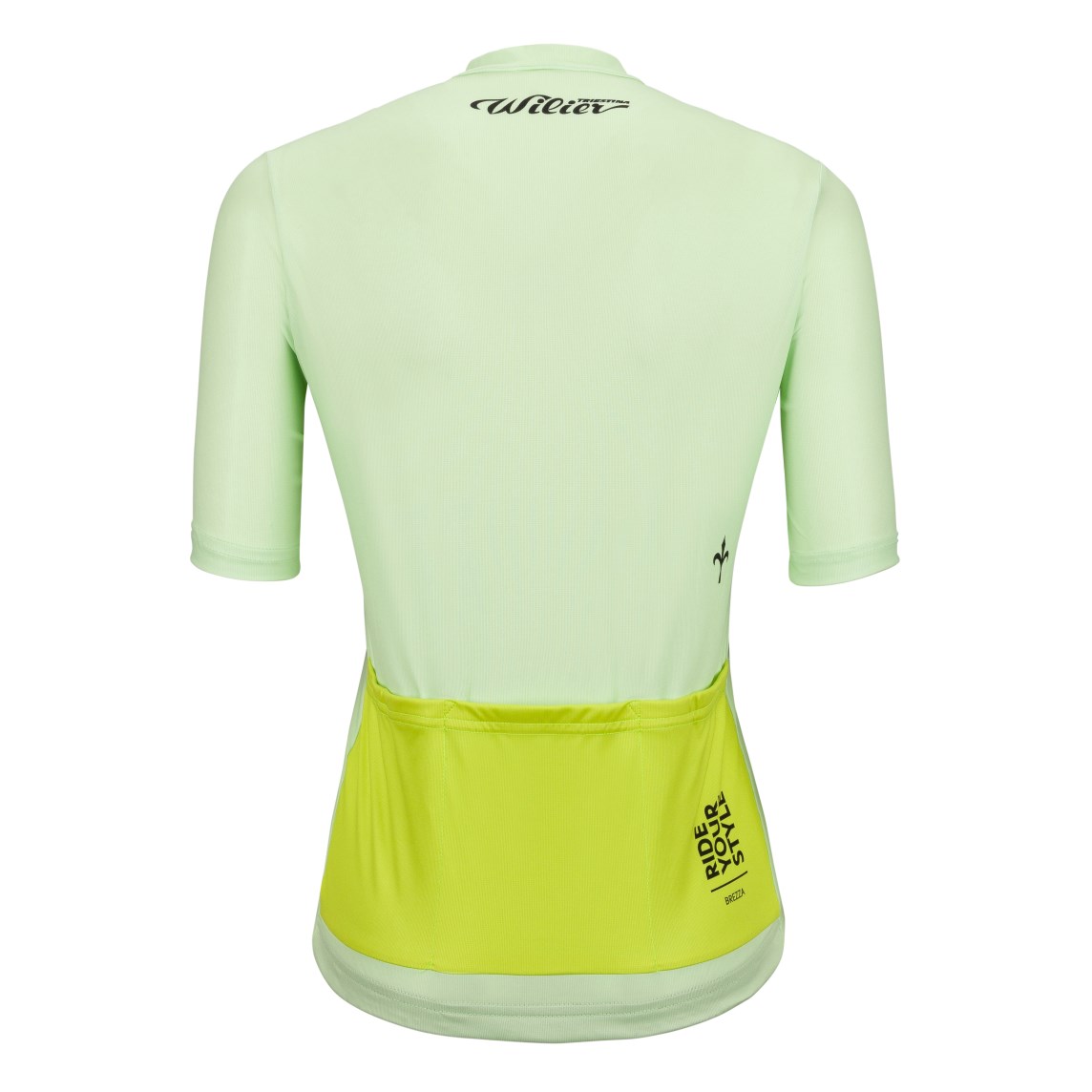 dres WILIER BREZZA unisex krátký rukáv, limetkový