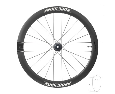 kola silniční MICHE KLEOS RD 50 DISC SH plášť. FDJ