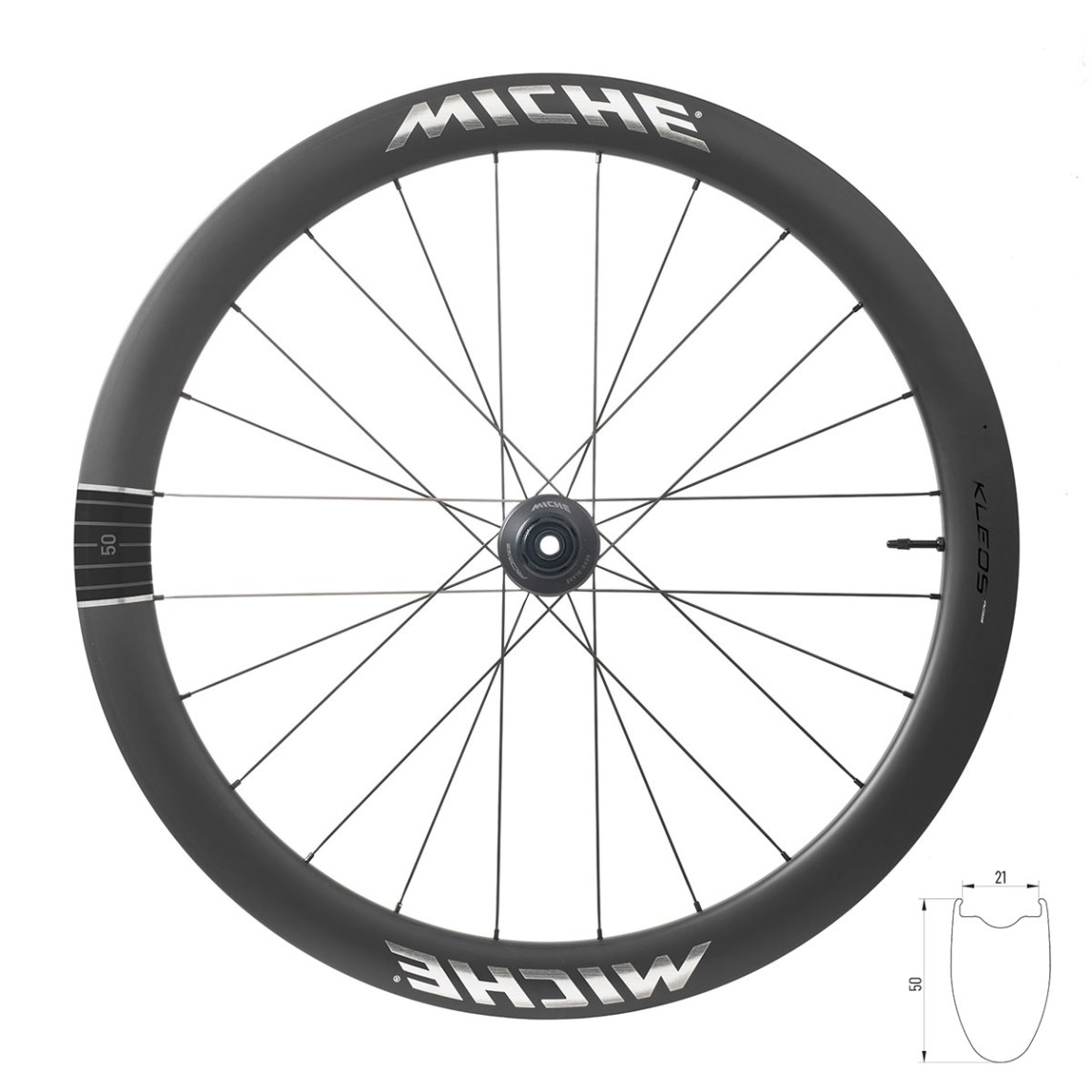 kola silniční MICHE KLEOS RD 50 DISC SH plášť. FDJ