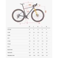 kolo ADLAR + GRX 1x12 + GRAFF XL lime black L