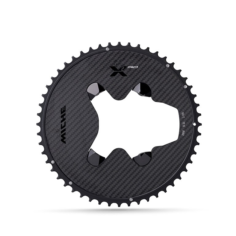 převodník MICHE X2 RD R92, 52z, Al+carbon, SH 12sp
